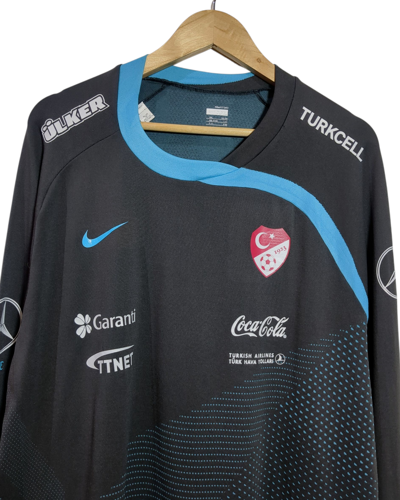 2008-09 Turkey Nike Player Issue Training L/S Shirt - (XL)