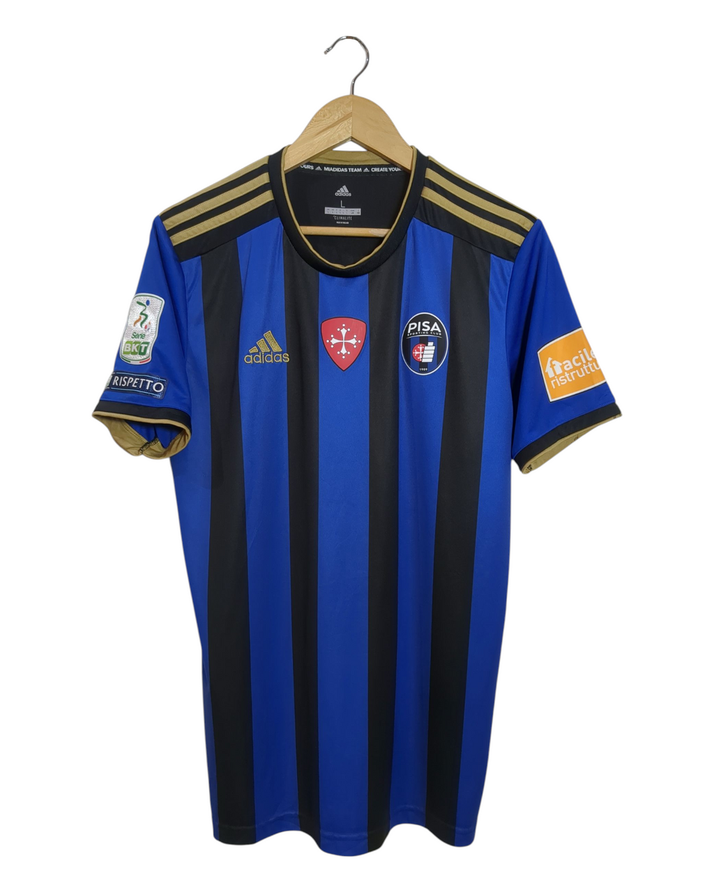 2019-20 Pisa Adidas Home Shirt #28 Ingrosso - (M)