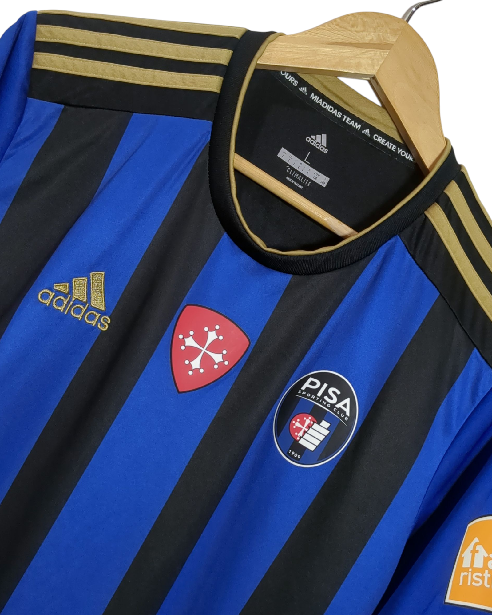 2019-20 Pisa Adidas Home Shirt #28 Ingrosso - (M)
