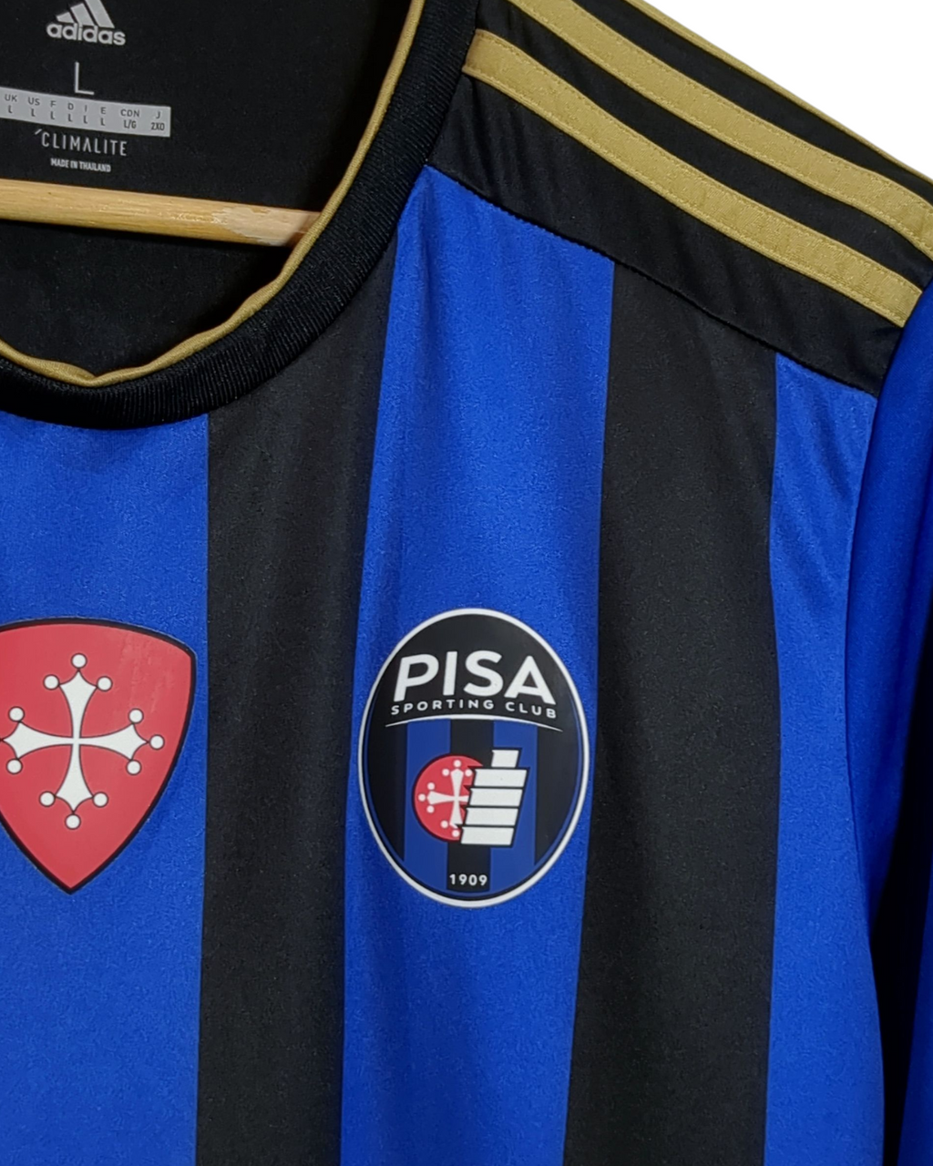 2019-20 Pisa Adidas Home Shirt #28 Ingrosso - (M)