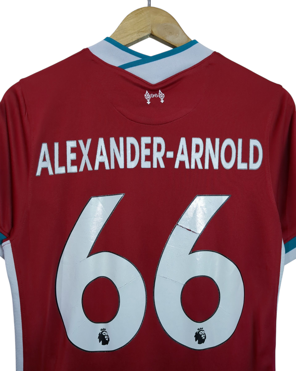 2020-21 Liverpool Nike Champions Home Shirt #66 Alexander-Arnold - (S)