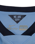 2014-15 Manchester City Nike Home Shirt #16 Kun Aguero - (L)