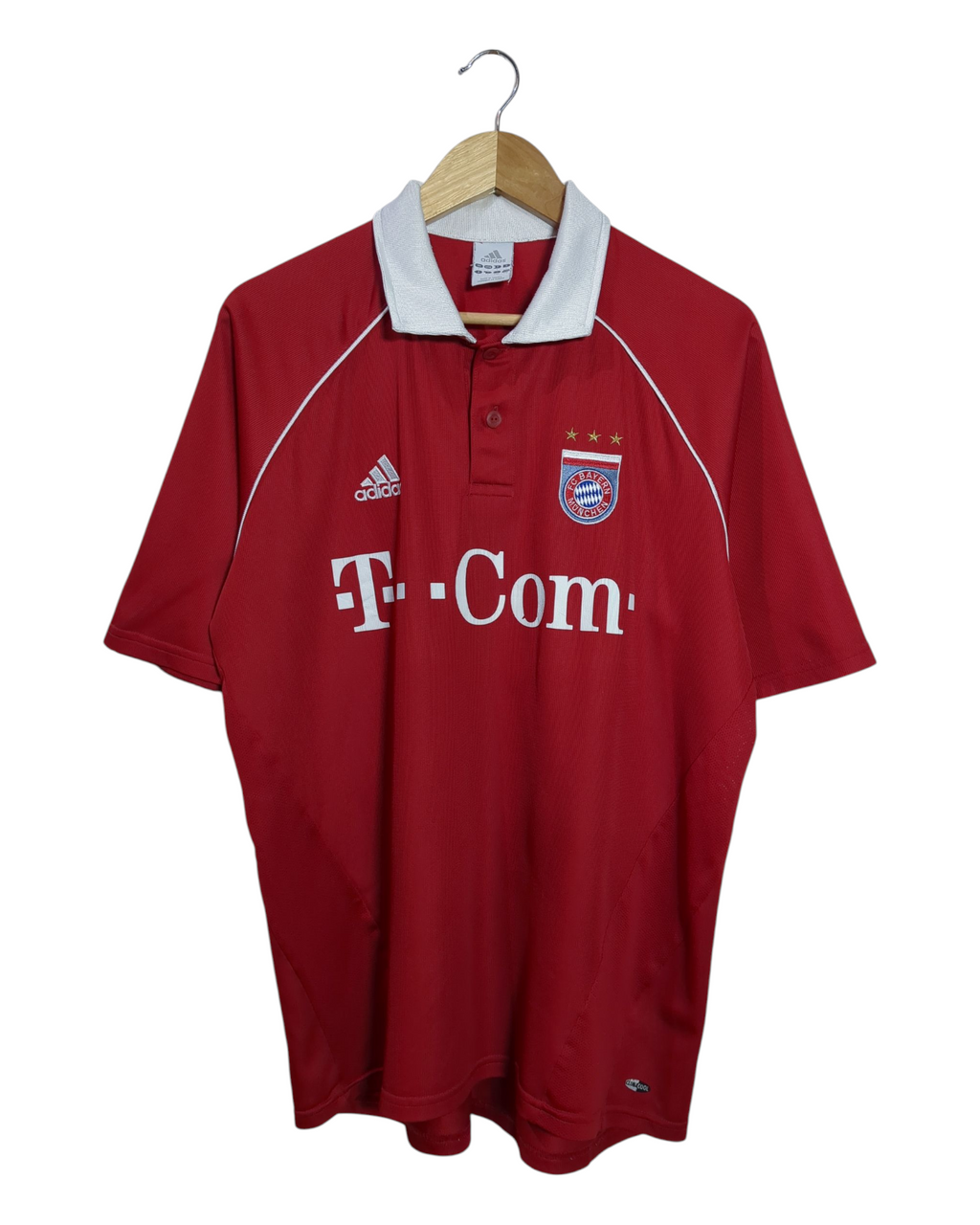 2005-06 Bayern Munich Adidas Home Shirt - (L)