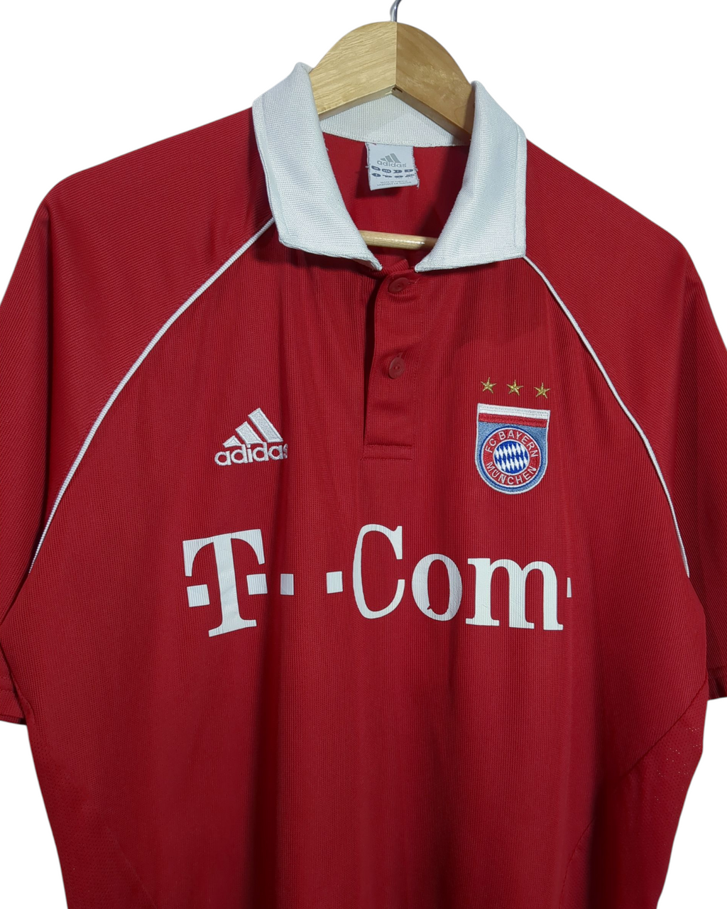 2005-06 Bayern Munich Adidas Home Shirt - (L)
