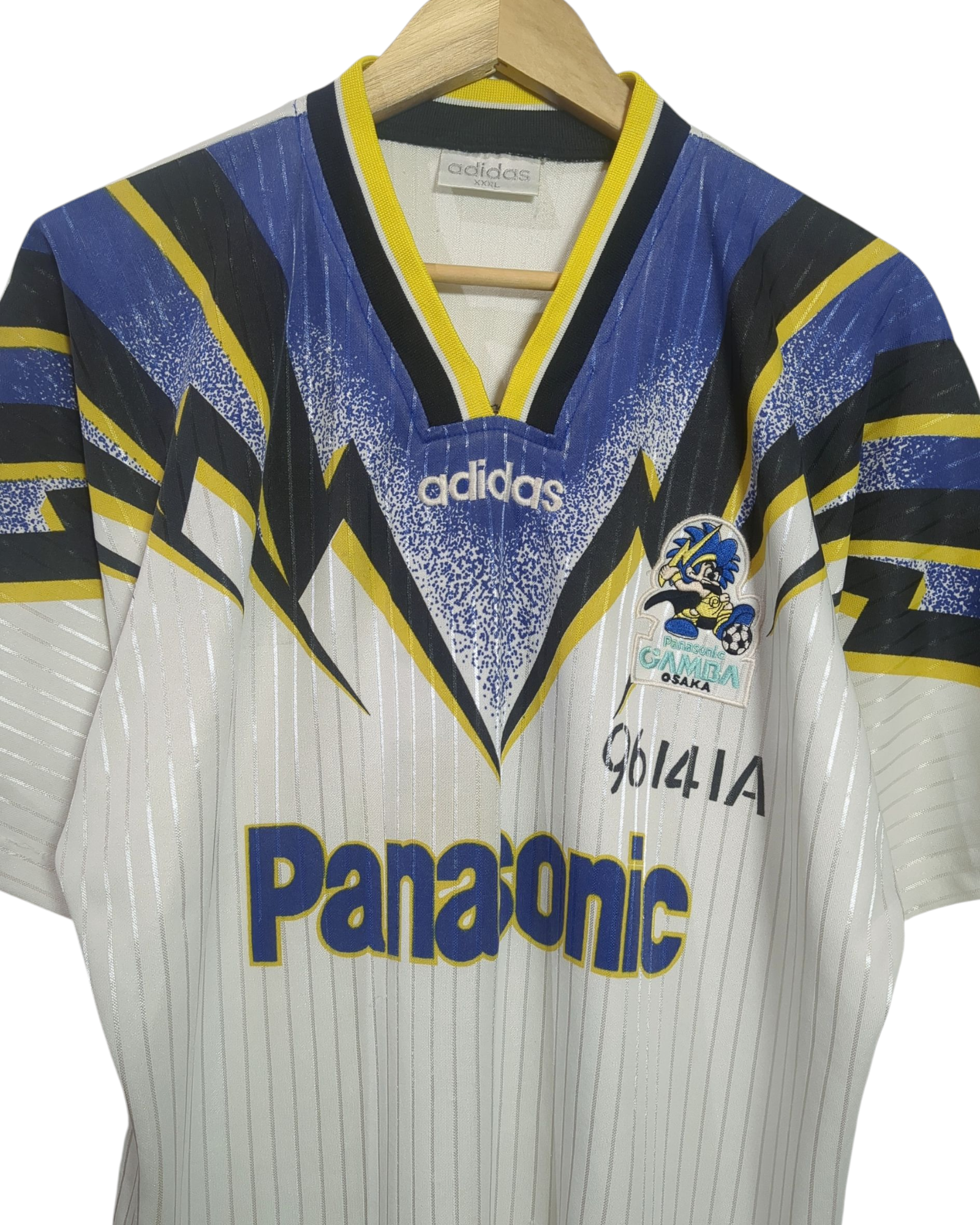 1996 Gamba Osaka Adidas Cup Away Shirt #12 - (XL)