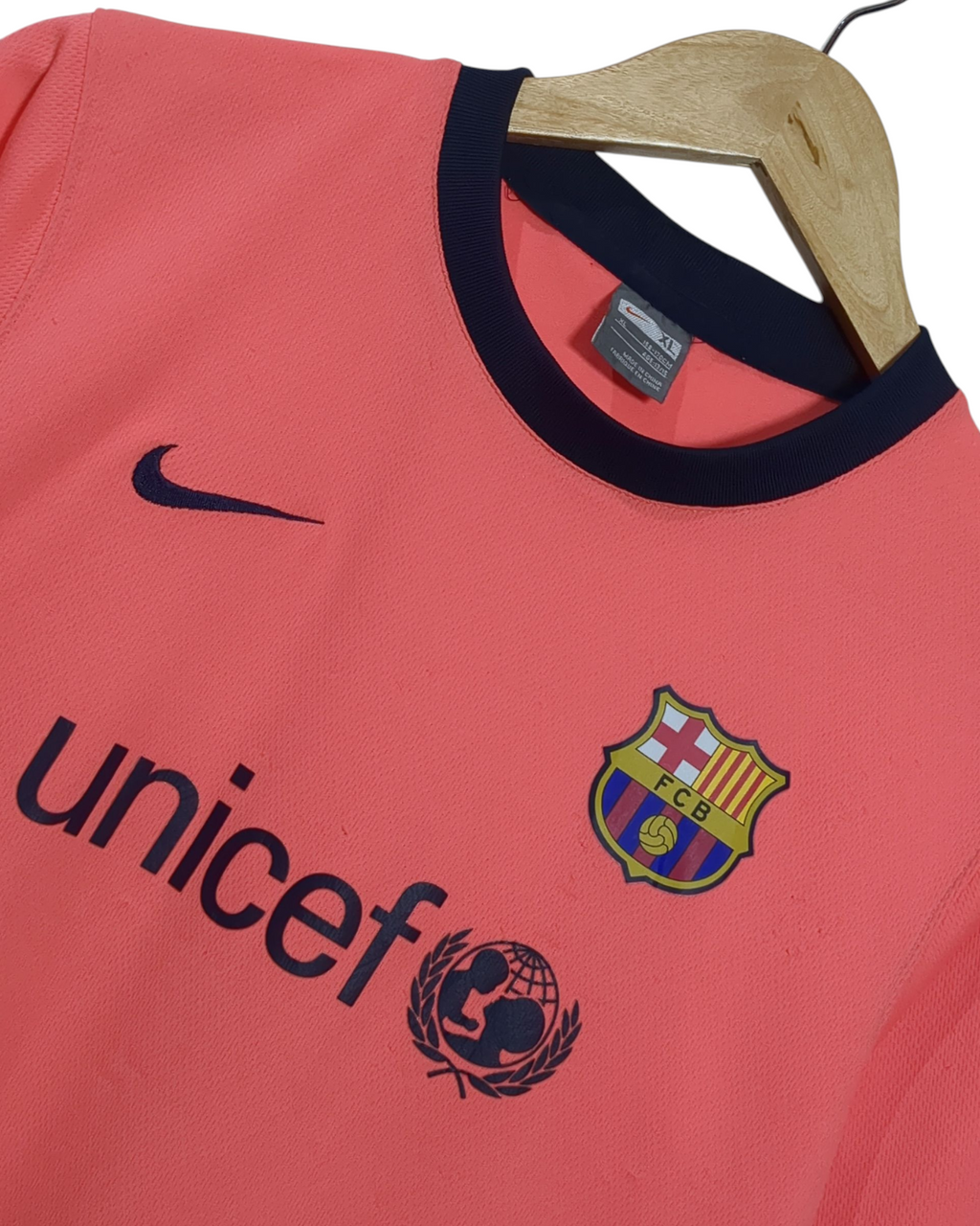 2009-11 Barcelona Nike Basic Away Shirt - (XL.Boys)