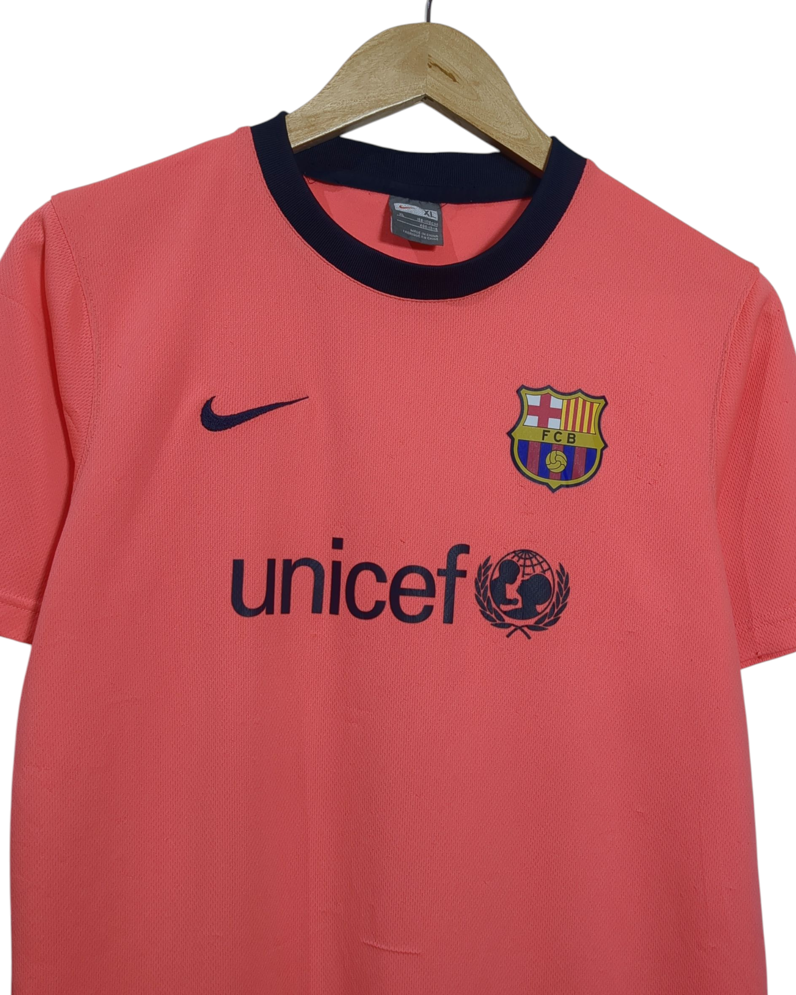 2009-11 Barcelona Nike Basic Away Shirt - (XL.Boys)