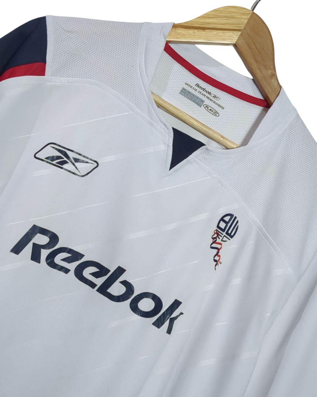 2005-06 Bolton Reebok Home Shirt - (L)