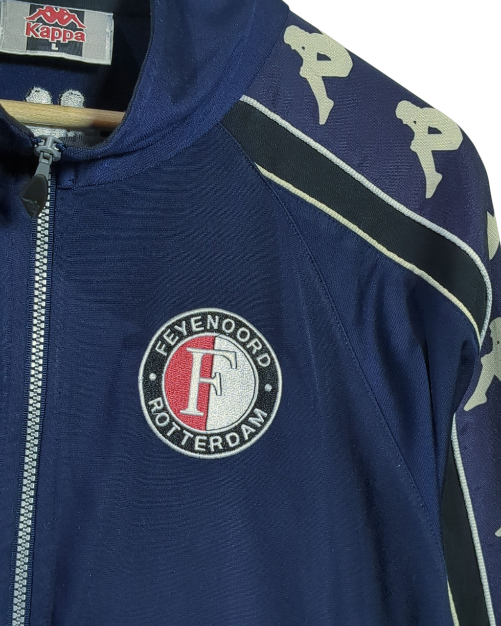 2000-01 Feyenoord Kappa Track Jacket - (L)