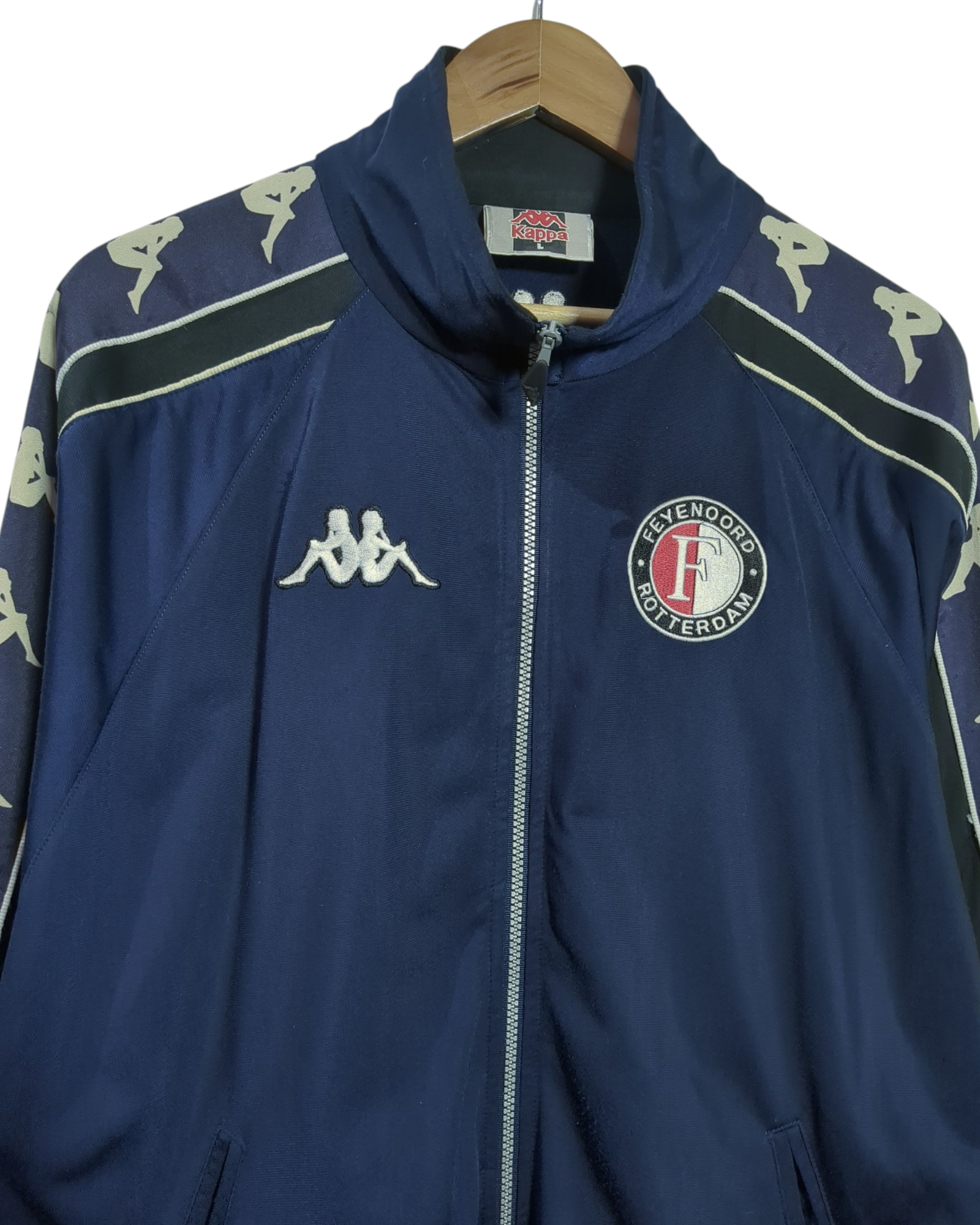 2000-01 Feyenoord Kappa Track Jacket - (L)