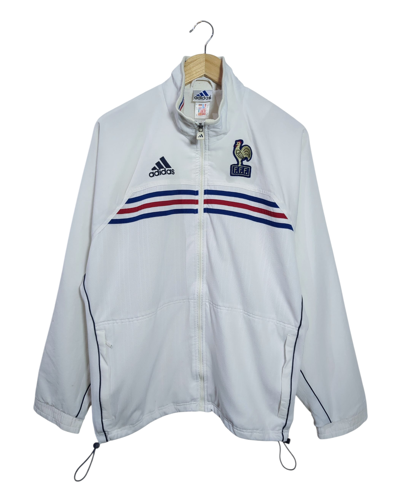 1998-99 France Adidas Track Jacket - (XL)