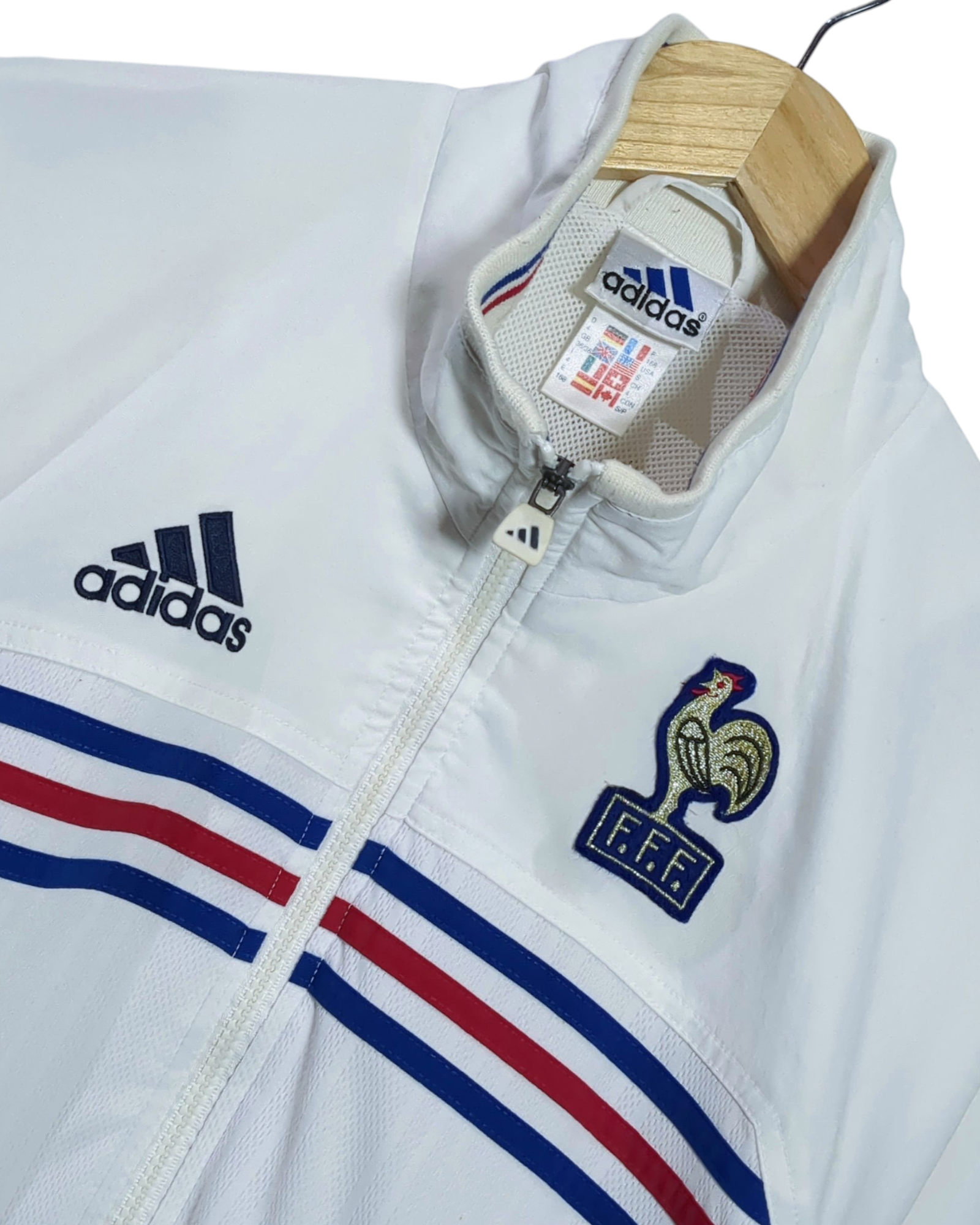 1998-99 France Adidas Track Jacket - (XL)