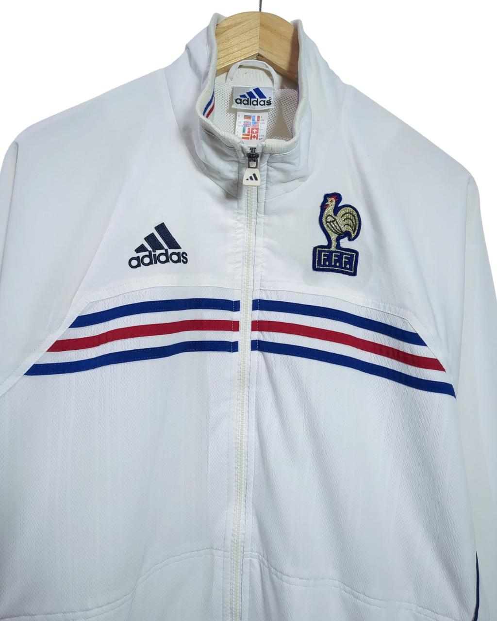 1998-99 France Adidas Track Jacket - (XL)