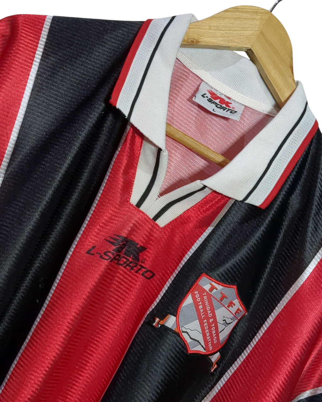 2001 Trinidad and Tobago L-Sporto Home Shirt - (L)