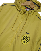 1997-98 Borussia Dortmund Nike 1/4 Zip Hooded Jacket - (XL)