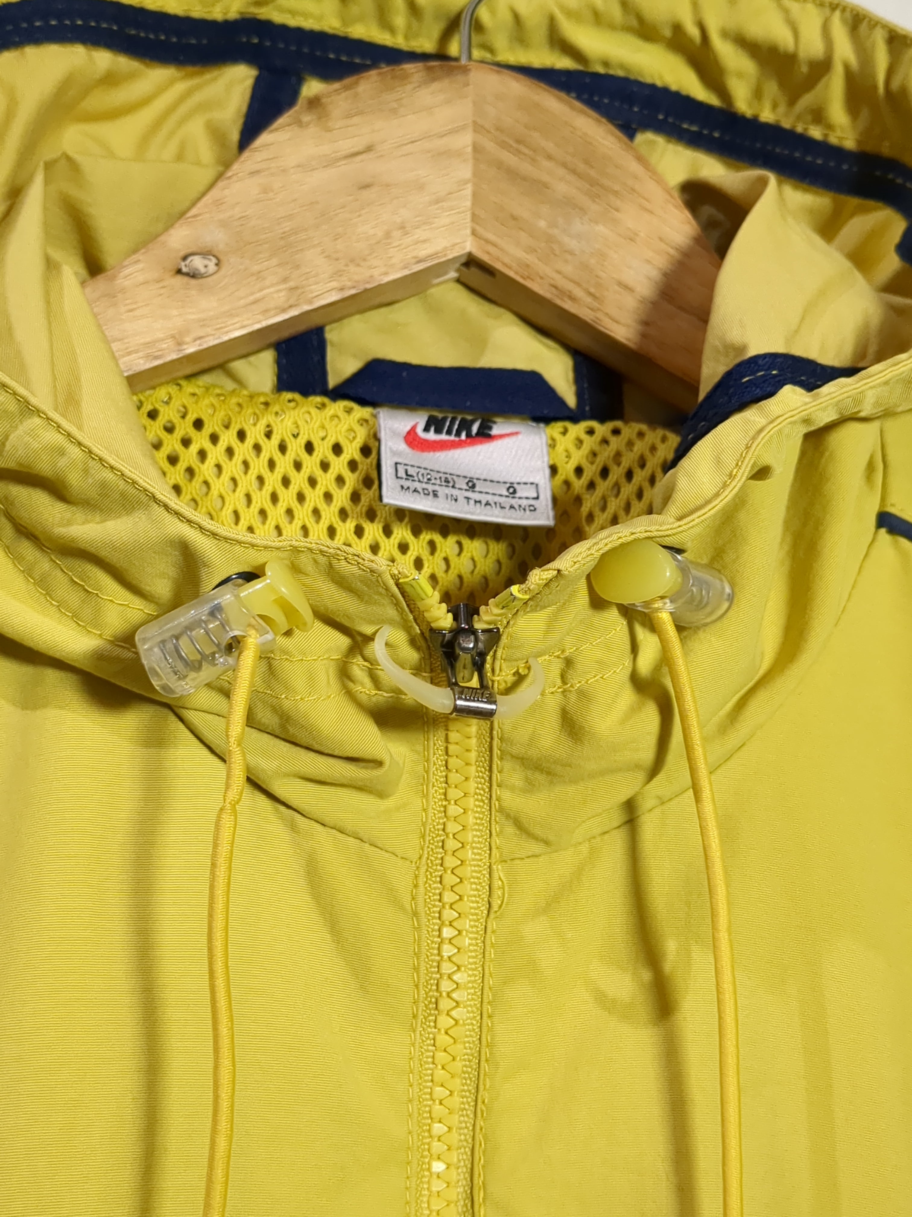1997-98 Borussia Dortmund Nike 1/4 Zip Hooded Jacket - (XL)