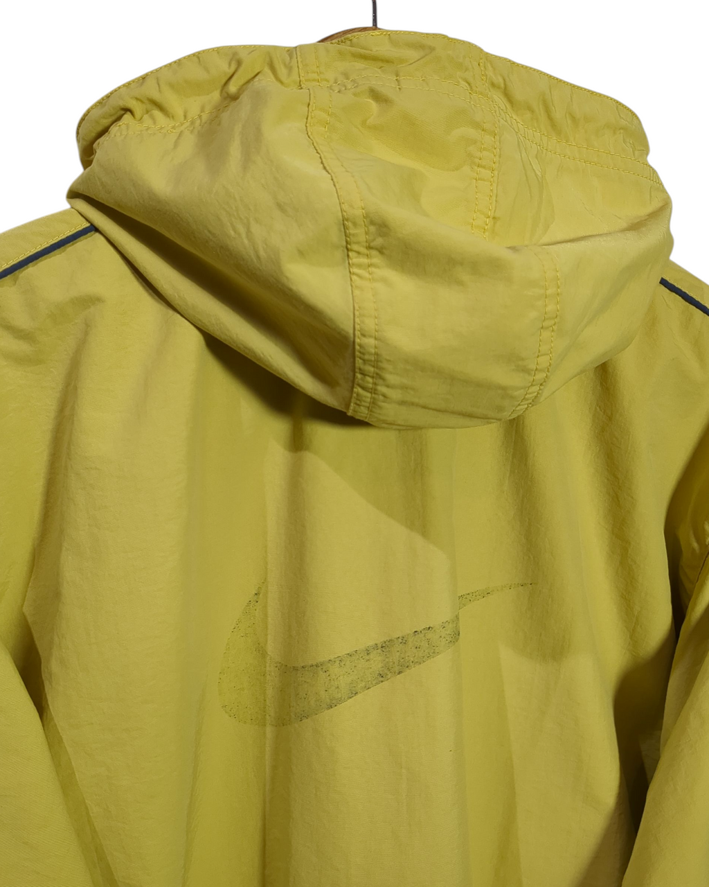 1997-98 Borussia Dortmund Nike 1/4 Zip Hooded Jacket - (XL)