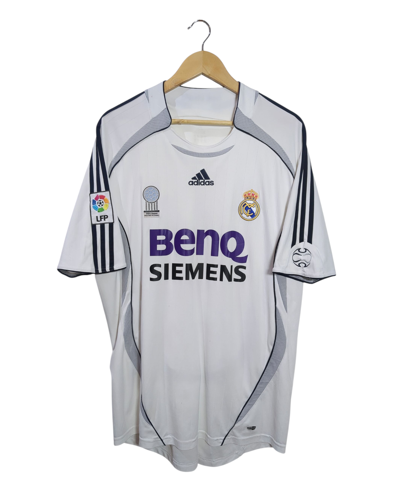 2006-07 Real Madrid Adidas Home Shirt - (XL)