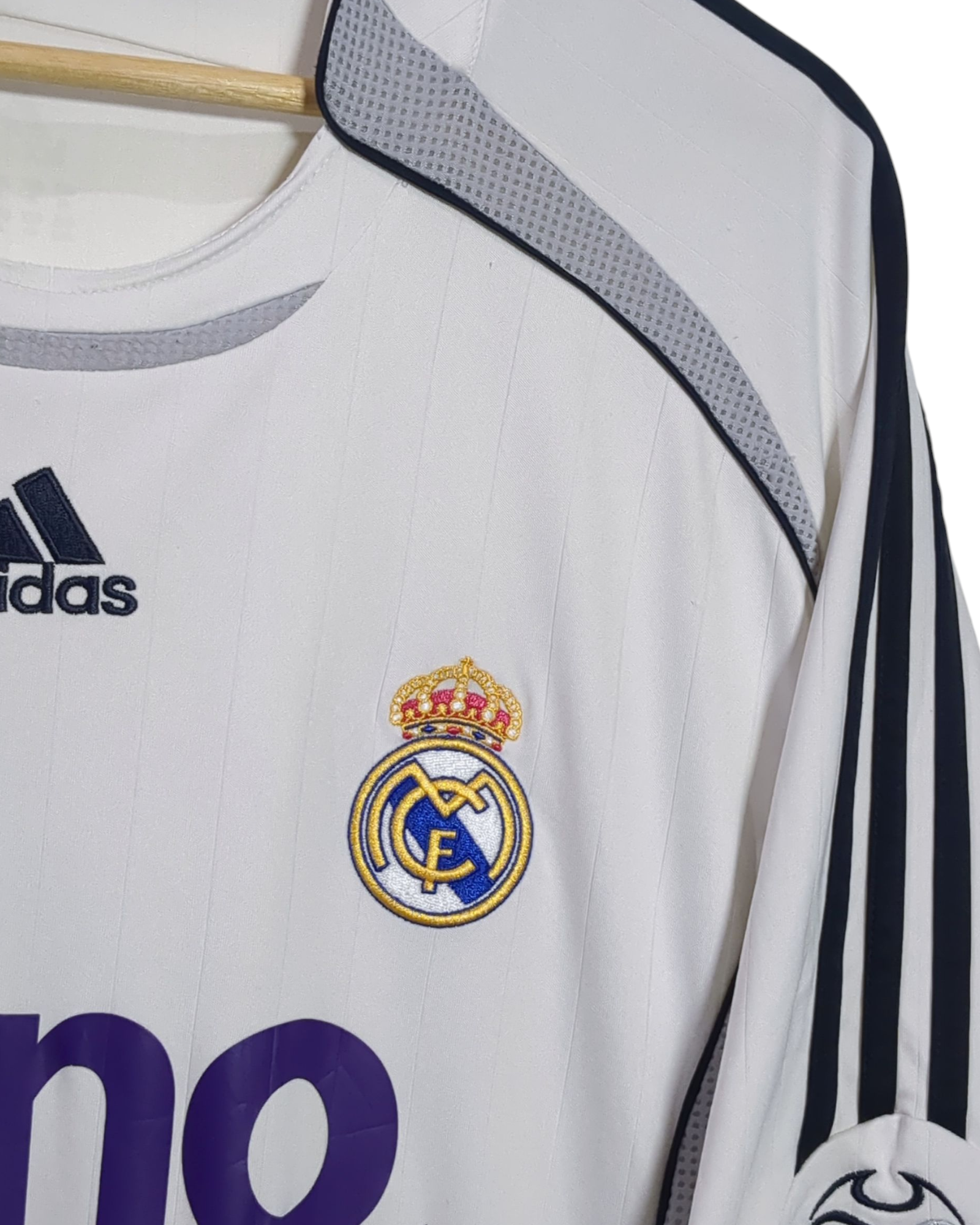 2006-07 Real Madrid Adidas Home Shirt - (XL)