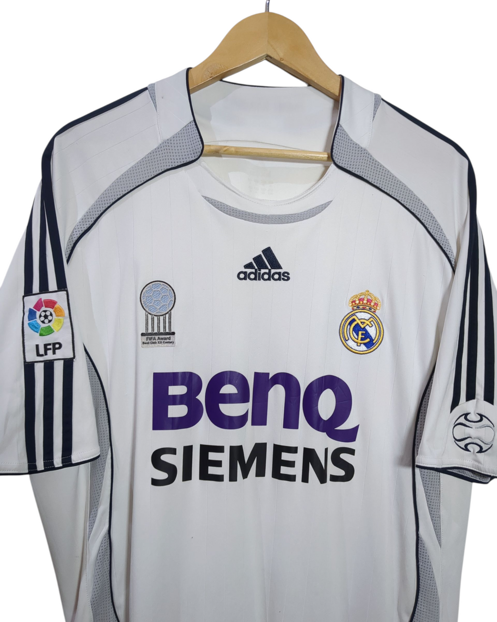 2006-07 Real Madrid Adidas Home Shirt - (XL)