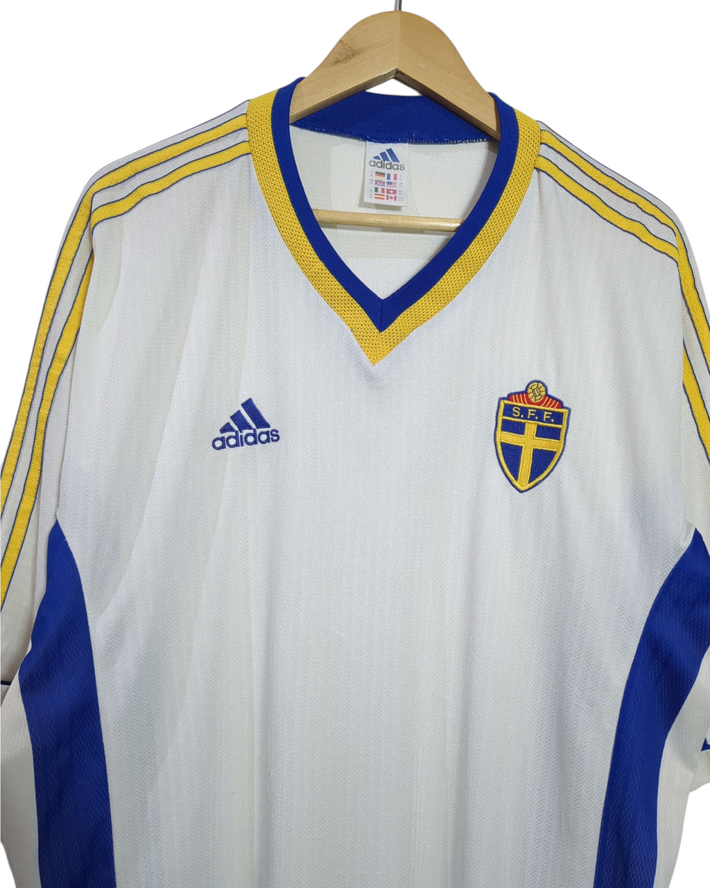 1998-00 Sweden Adidas Away Shirt - (2XL)