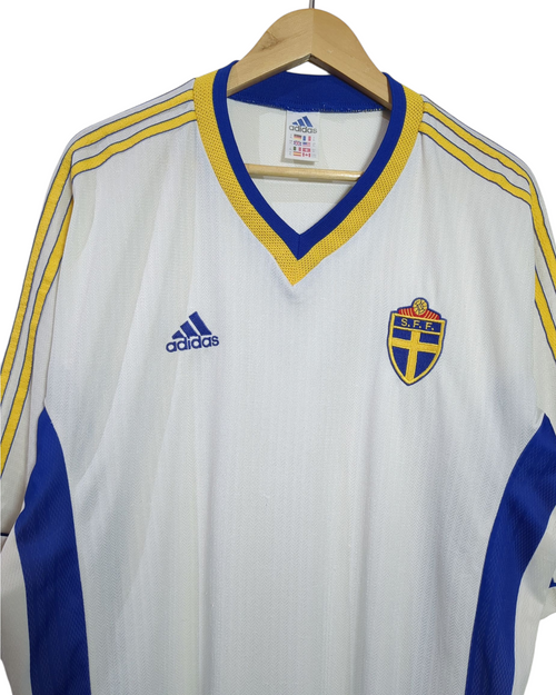 1998-00 Sweden Adidas Away Shirt - (2XL)