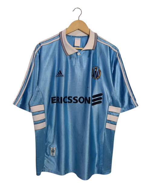 1998-99 Olympique Marseille Adidas Centenary Away Shirt - (XL)