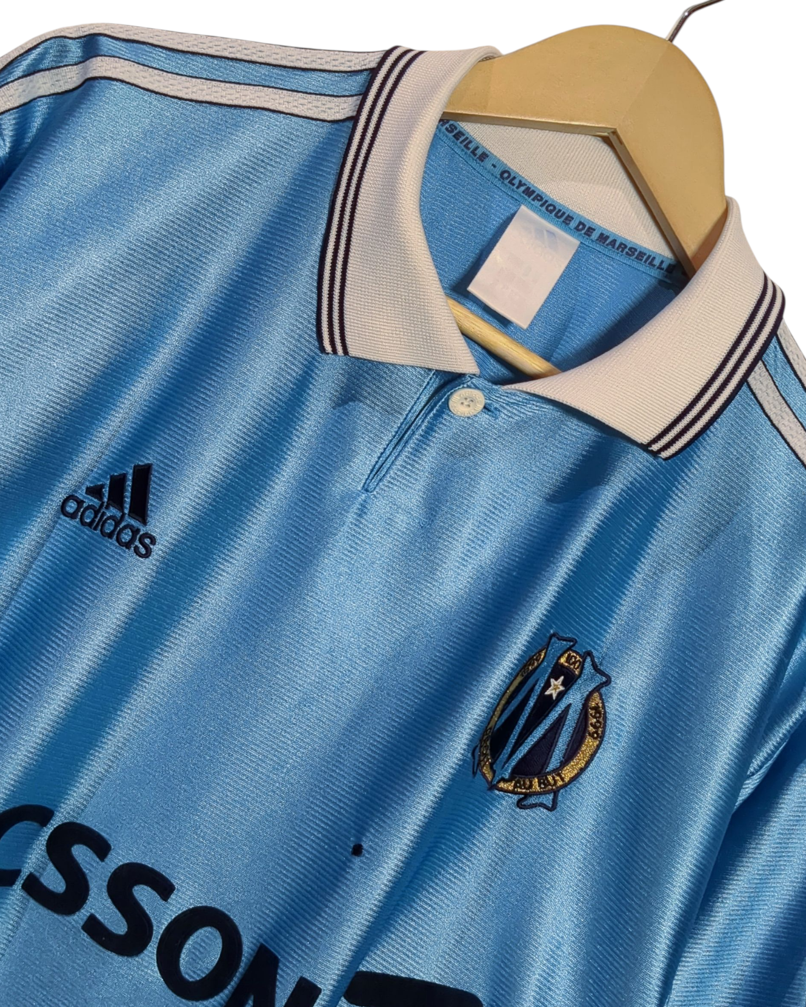 1998-99 Olympique Marseille Adidas Centenary Away Shirt - (XL)