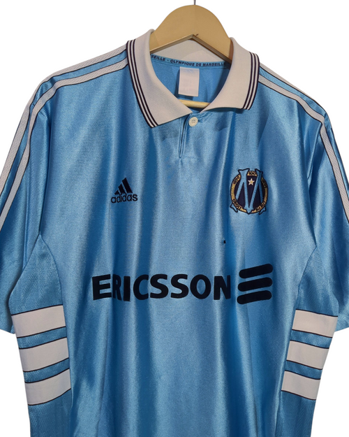 1998-99 Olympique Marseille Adidas Centenary Away Shirt - (XL)
