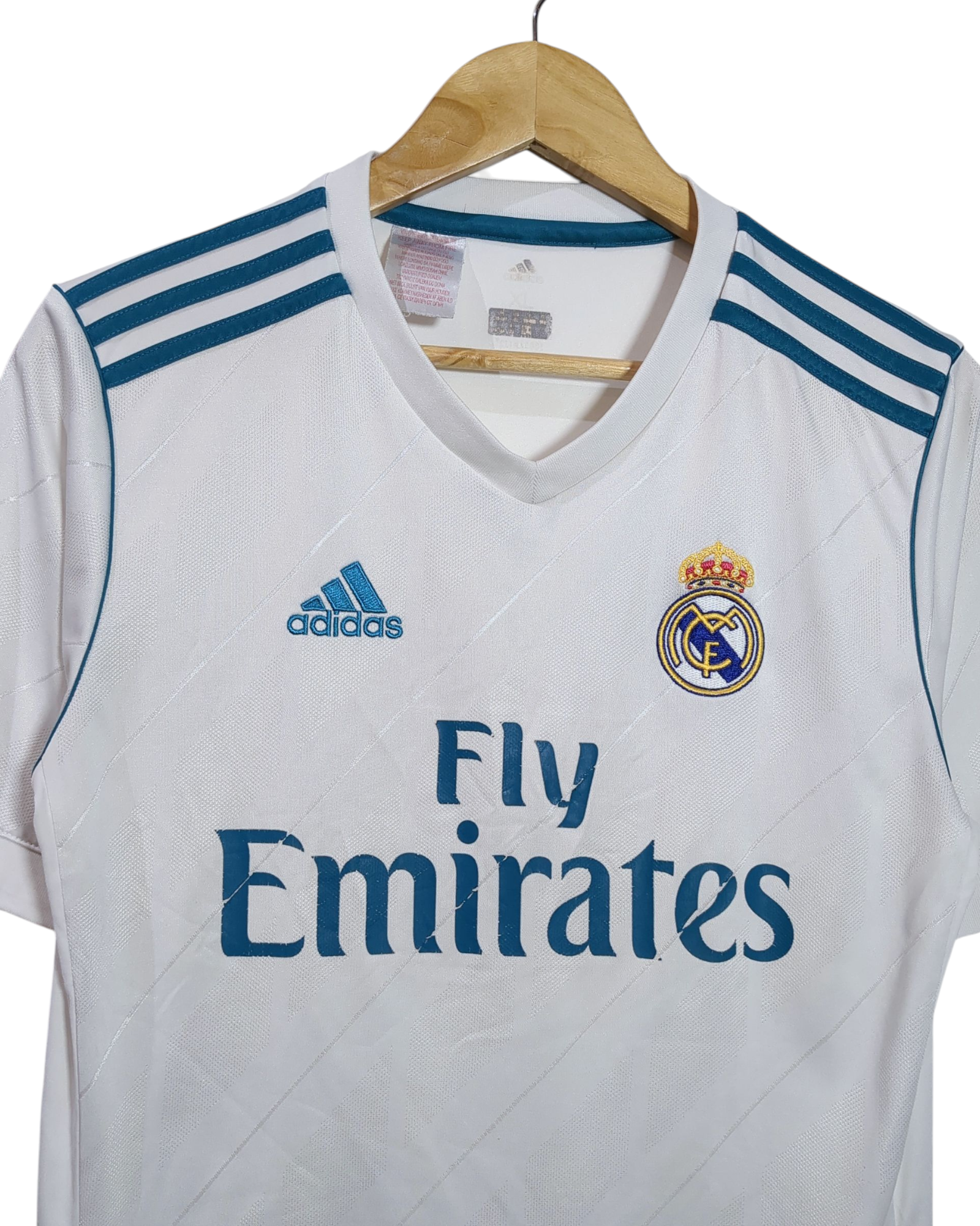 2017-18 Real Madrid Adidas Home Shirt - (XL.Boys)