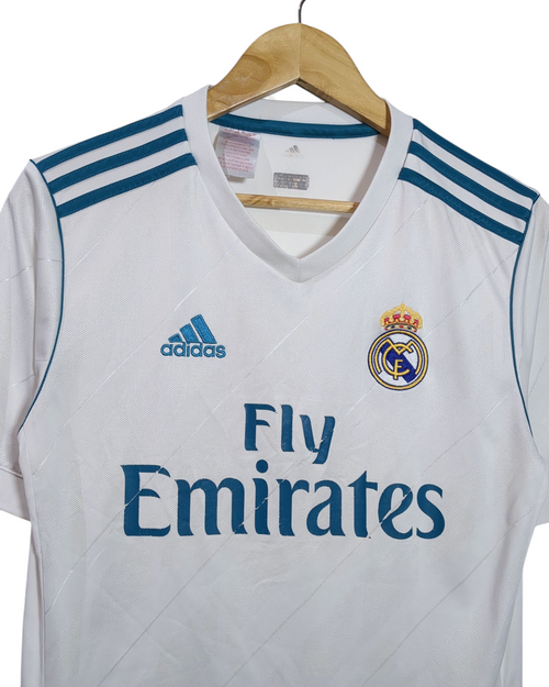 2017-18 Real Madrid Adidas Home Shirt - (XL.Boys)