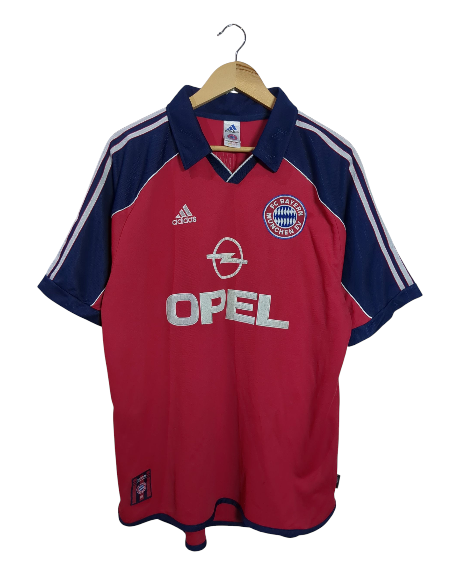 1999-01 Bayern Munich Adidas Home Shirt - (L)