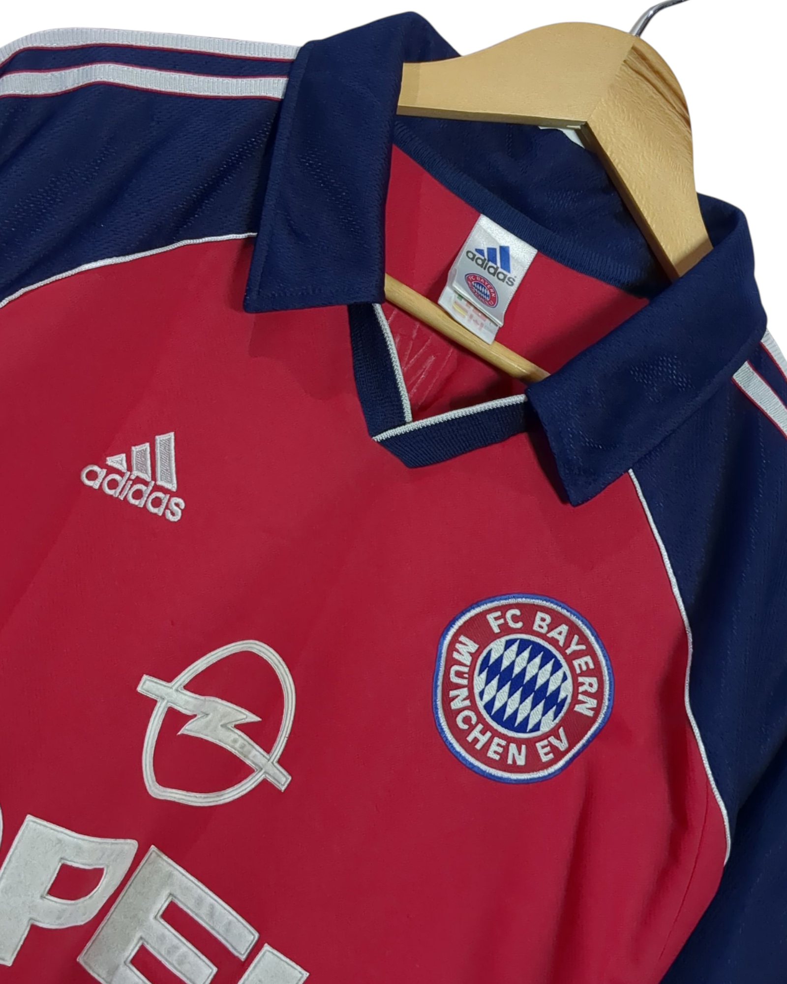 1999-01 Bayern Munich Adidas Home Shirt - (L)