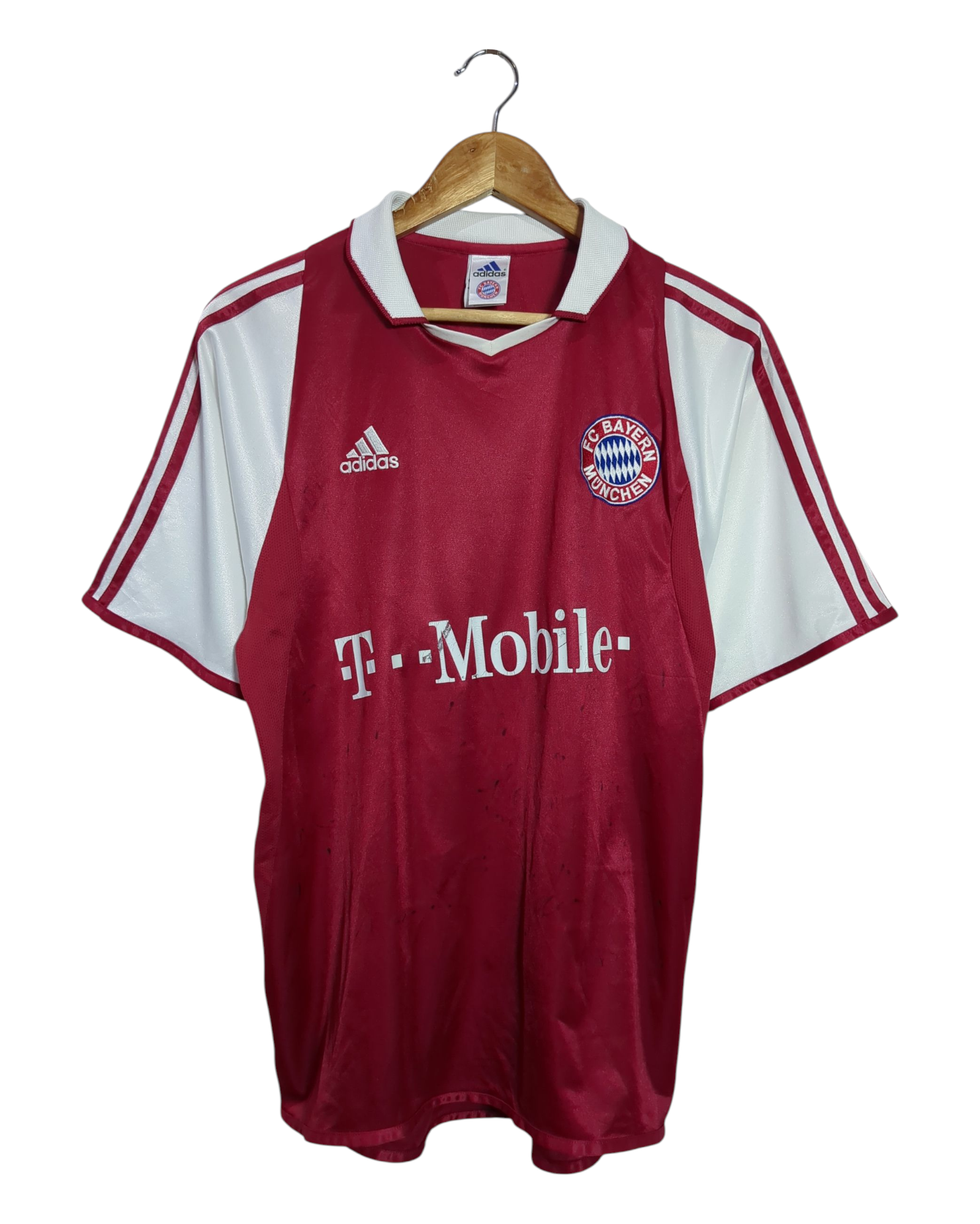 2003-04 Bayern Munich Adidas Home Shirt - (S)