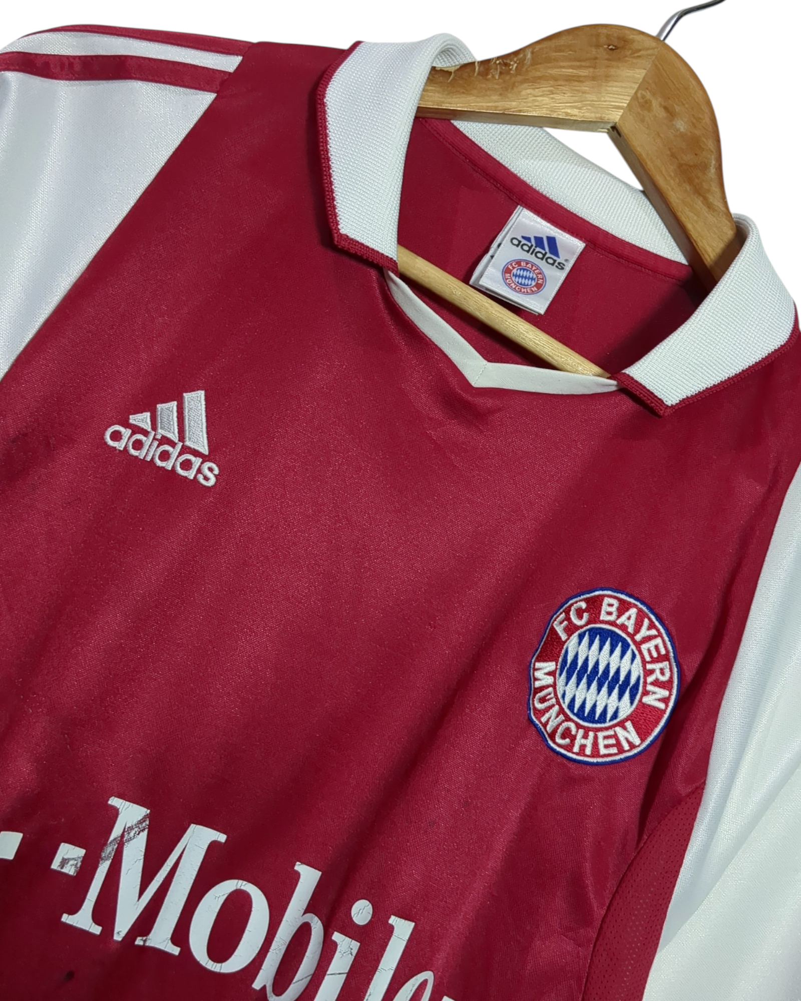 2003-04 Bayern Munich Adidas Home Shirt - (S)