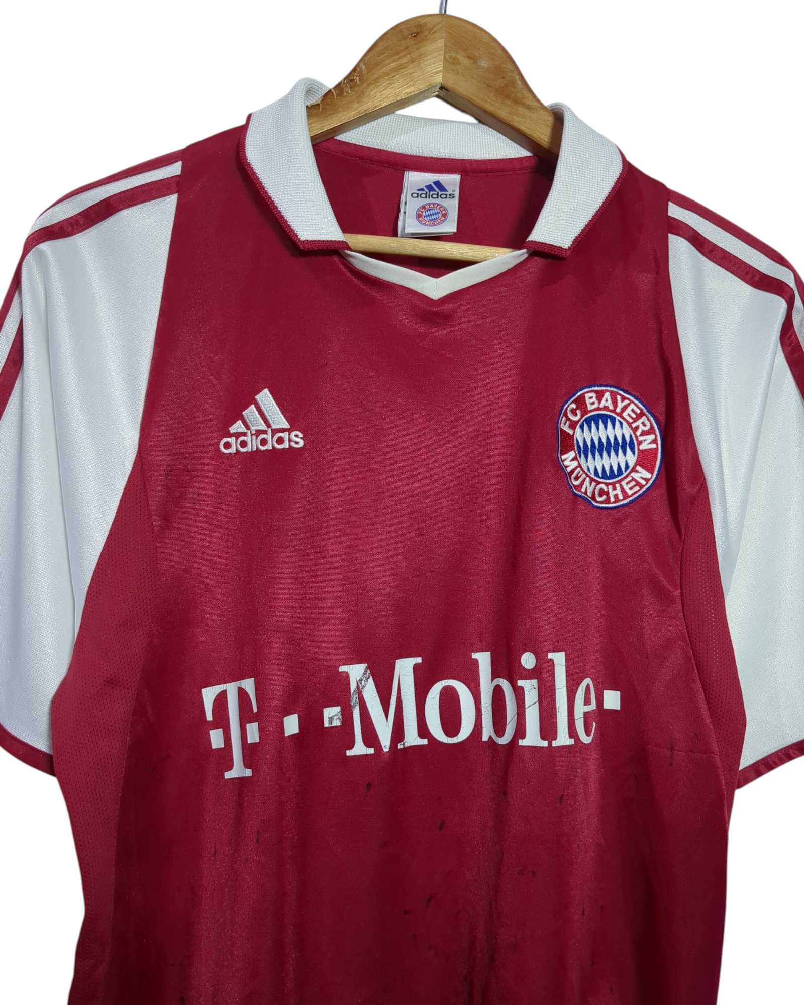 2003-04 Bayern Munich Adidas Home Shirt - (S)