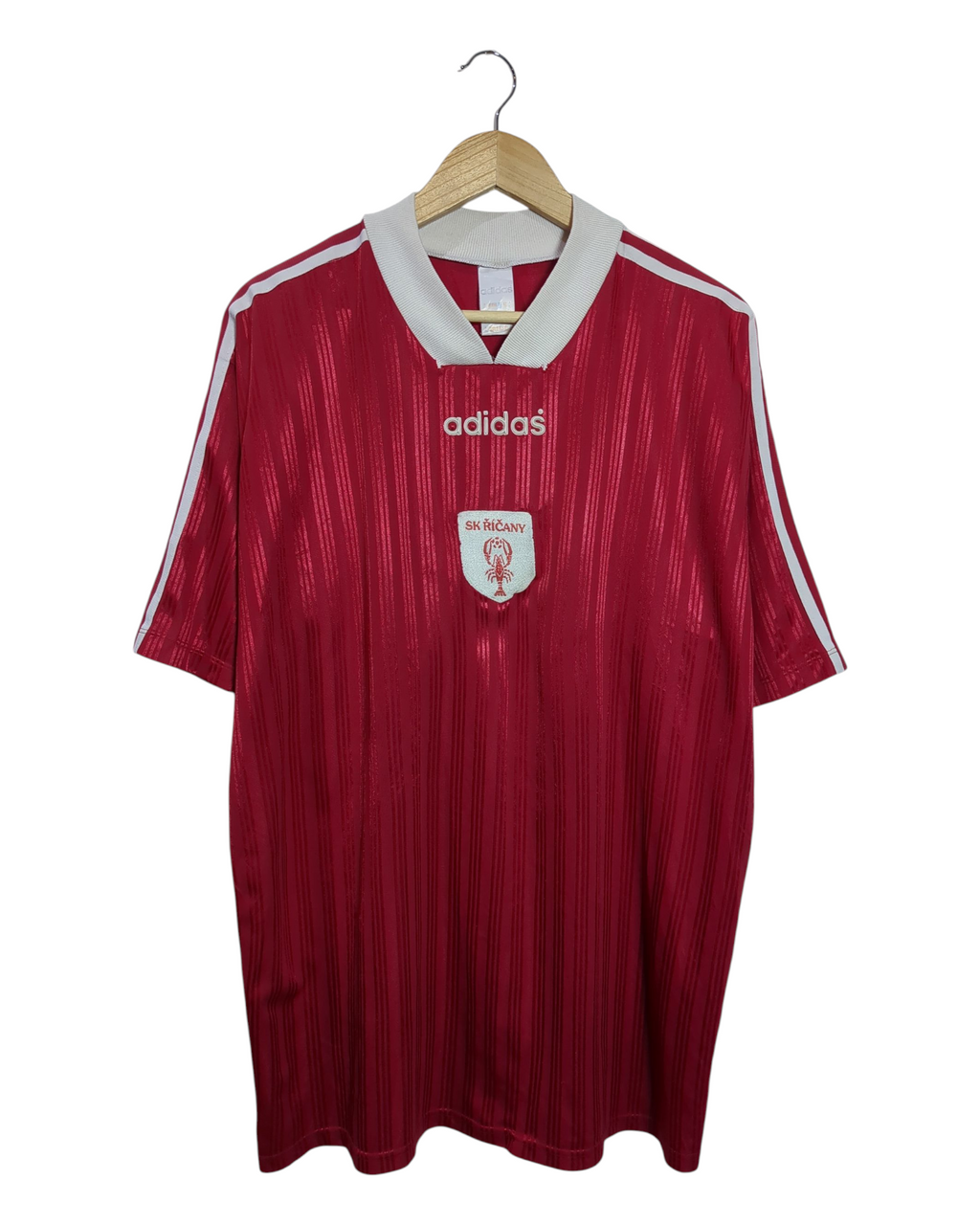 1990s SK Ricany Adidas Home Shirt #3 - (XL)