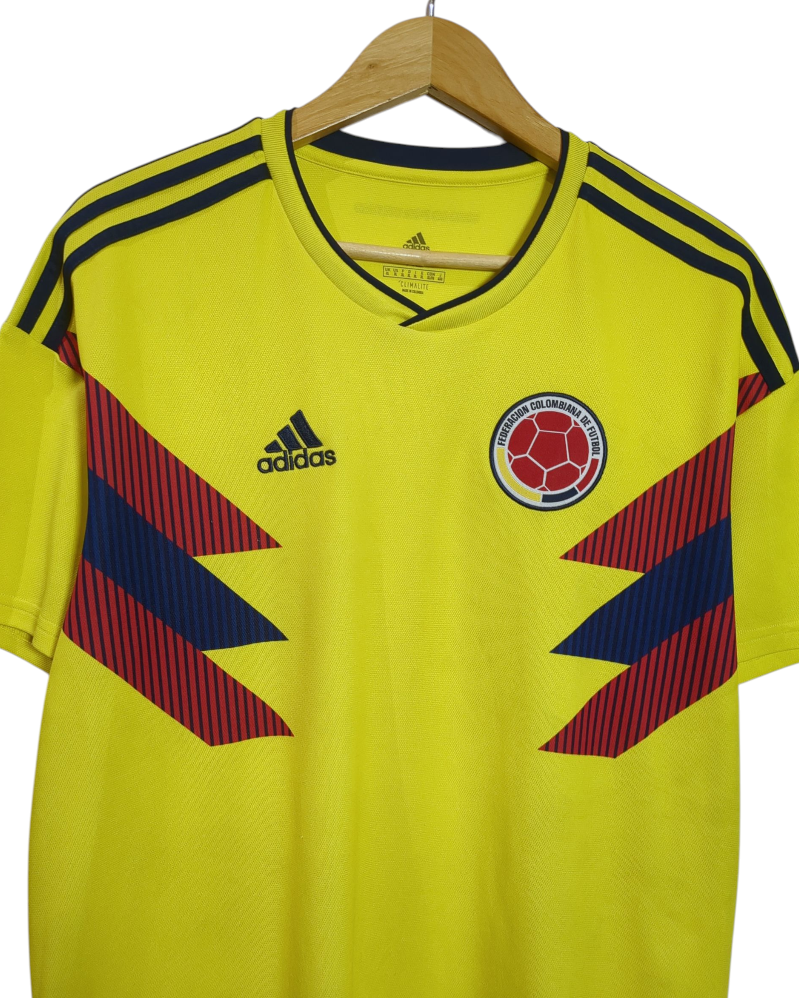 2018-19 Colombia Adidas Home Shirt - (XL)