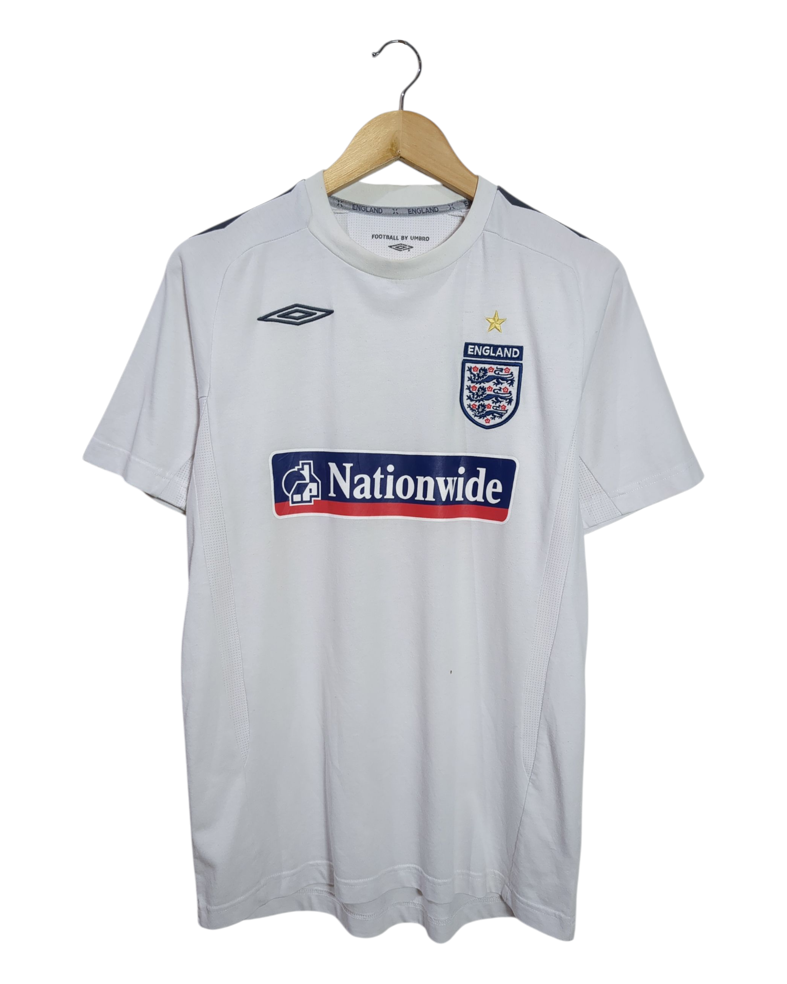 2007-08 England Umbro Training Shirt - (M)