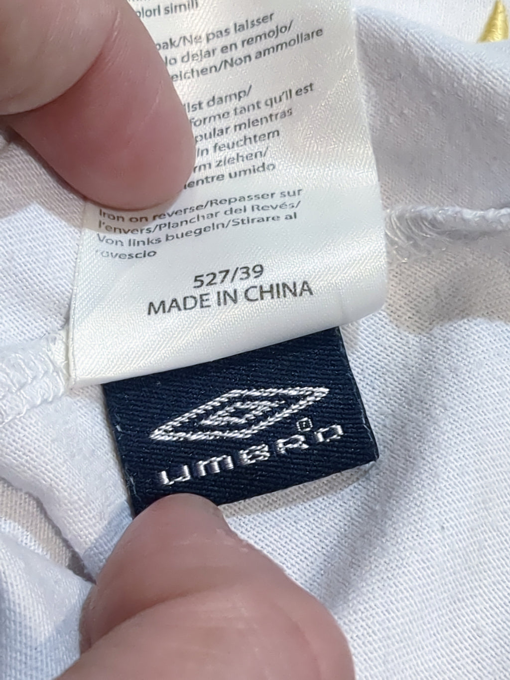 2007-08 England Umbro Training Shirt - (M)