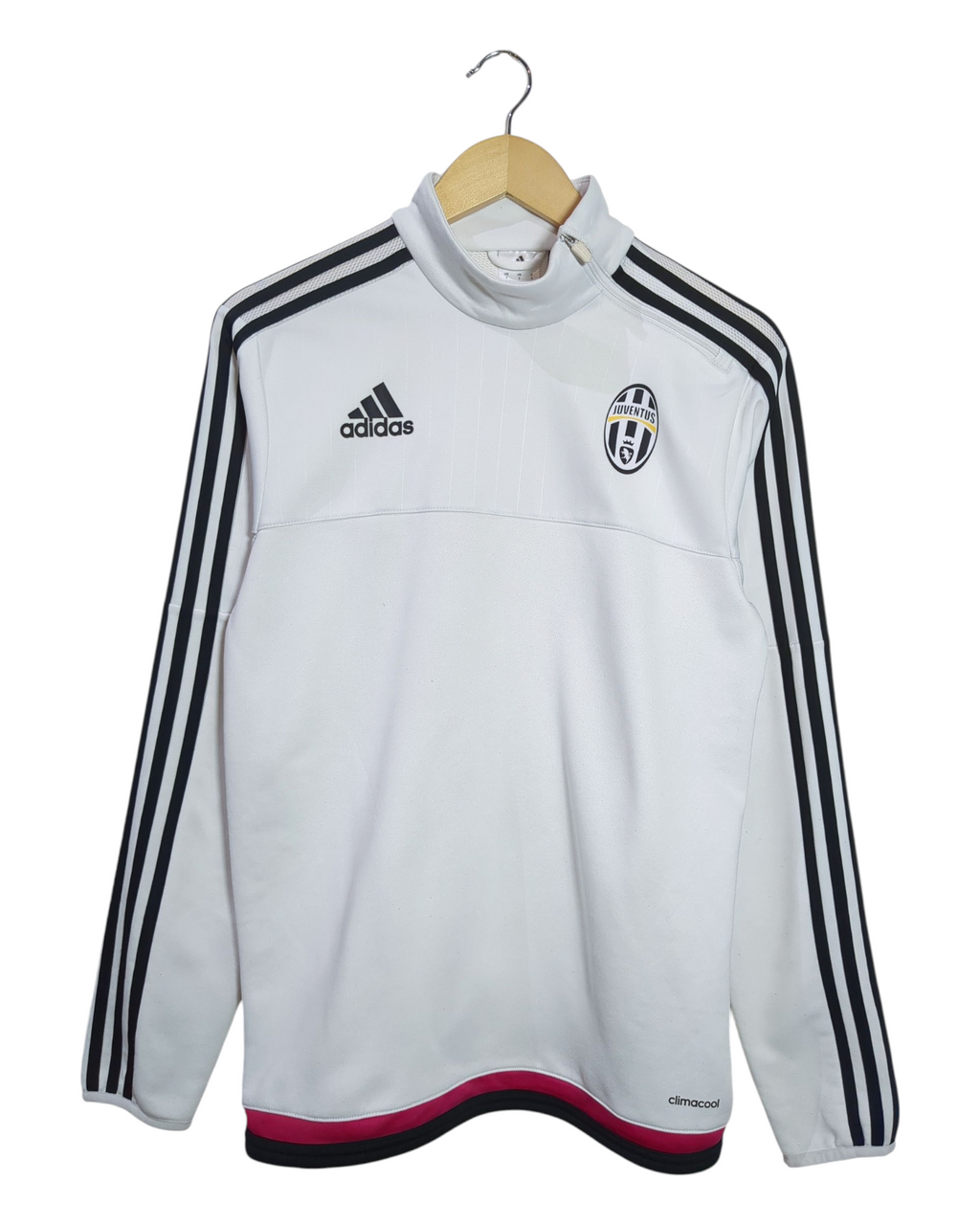 2015-16 Juventus Adidas 1/4 Zip Training Top - (M)