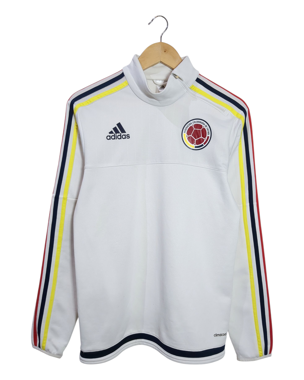 2015-16 Colombia Adidas 1/4 Zip Training Top - (M)
