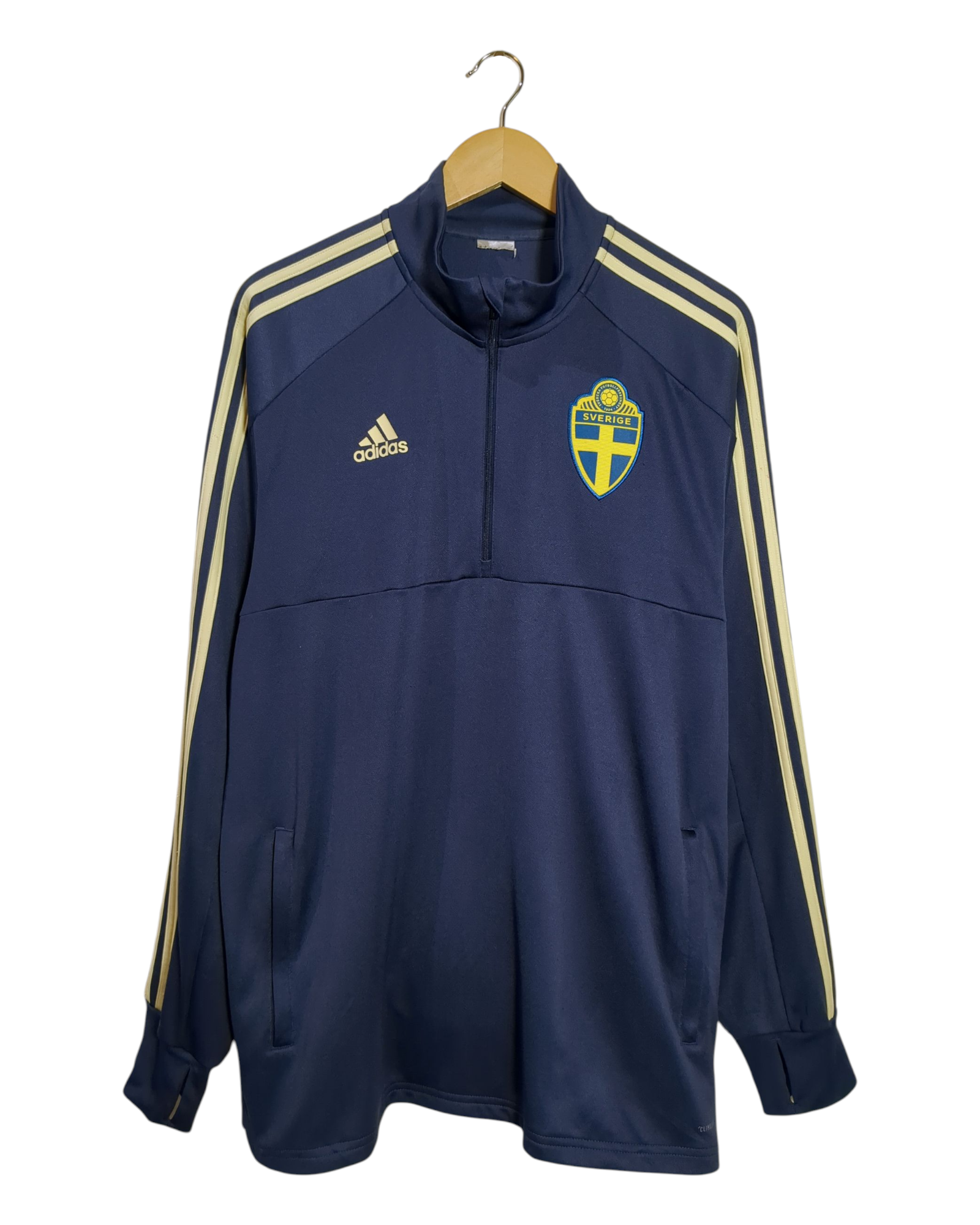 2017-18 Sweden 1/4 Zip Training Top - (L)