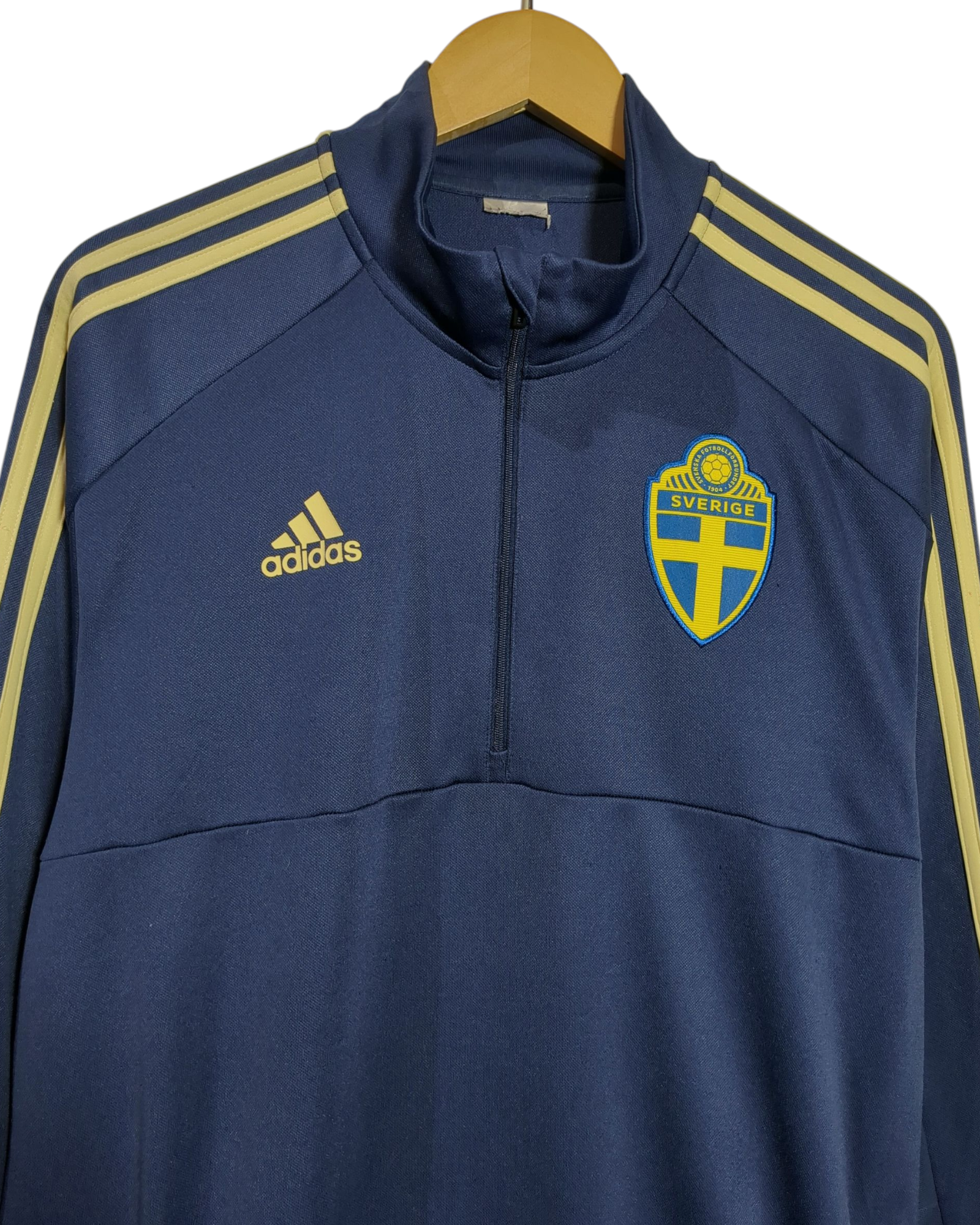 2017-18 Sweden 1/4 Zip Training Top - (L)