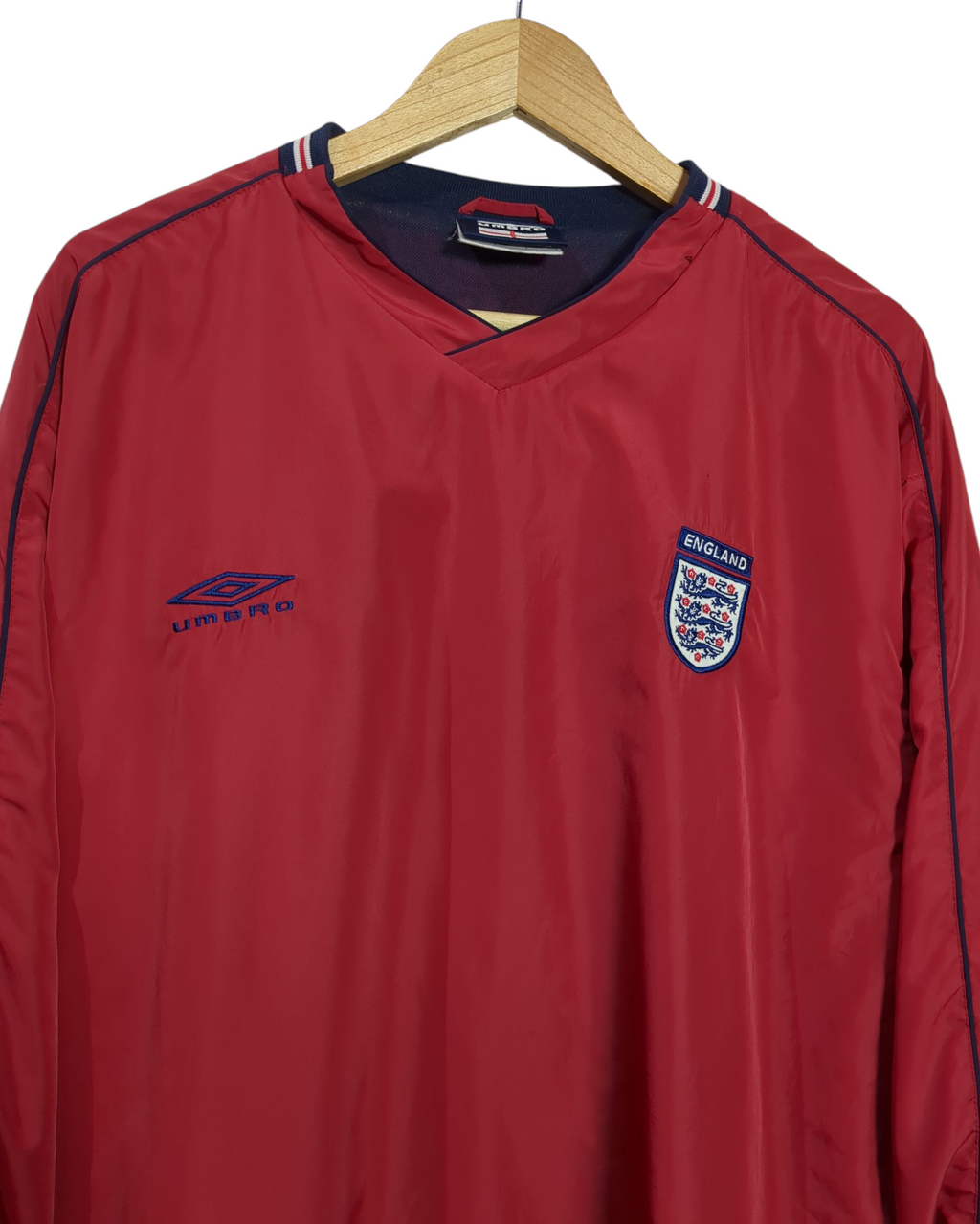 2002-04 England Umbro Drill Top - (XL)