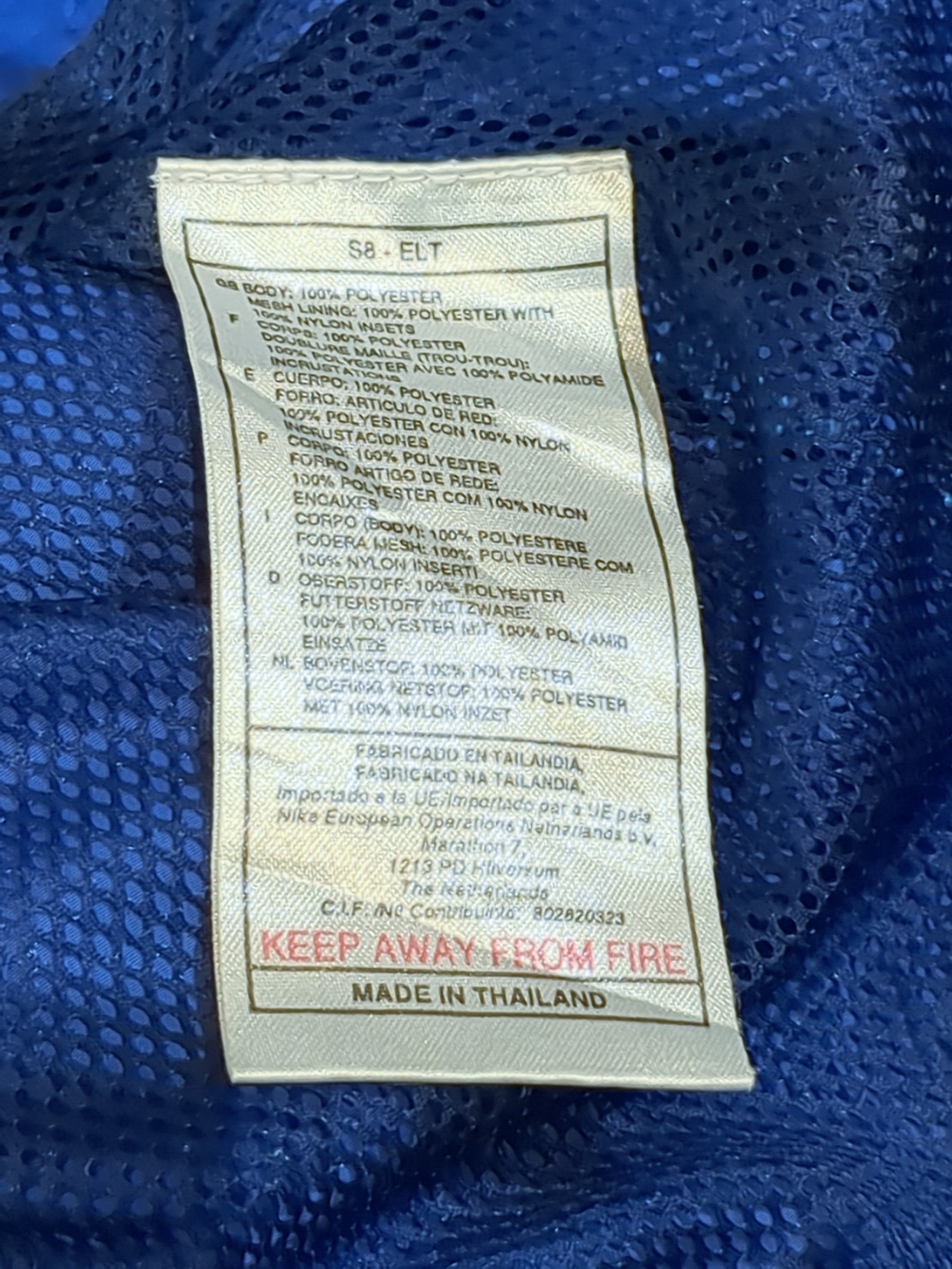 1998-99 Italy Nike Track Jacket - (XL)