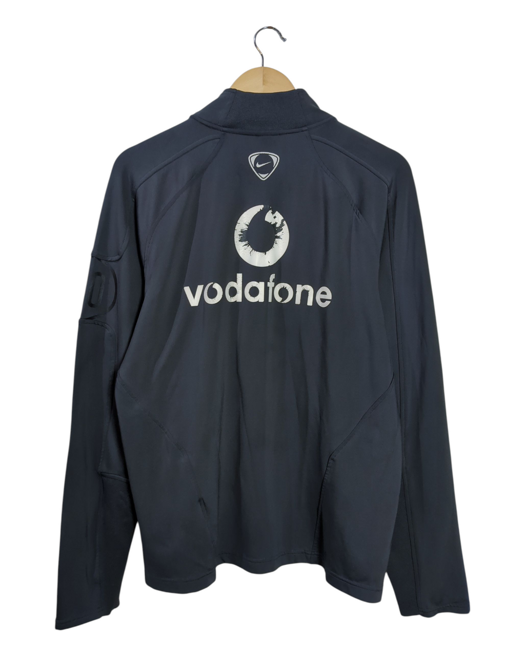 2005-06 Manchester United Nike 1/4 Zip Training Top - (L)
