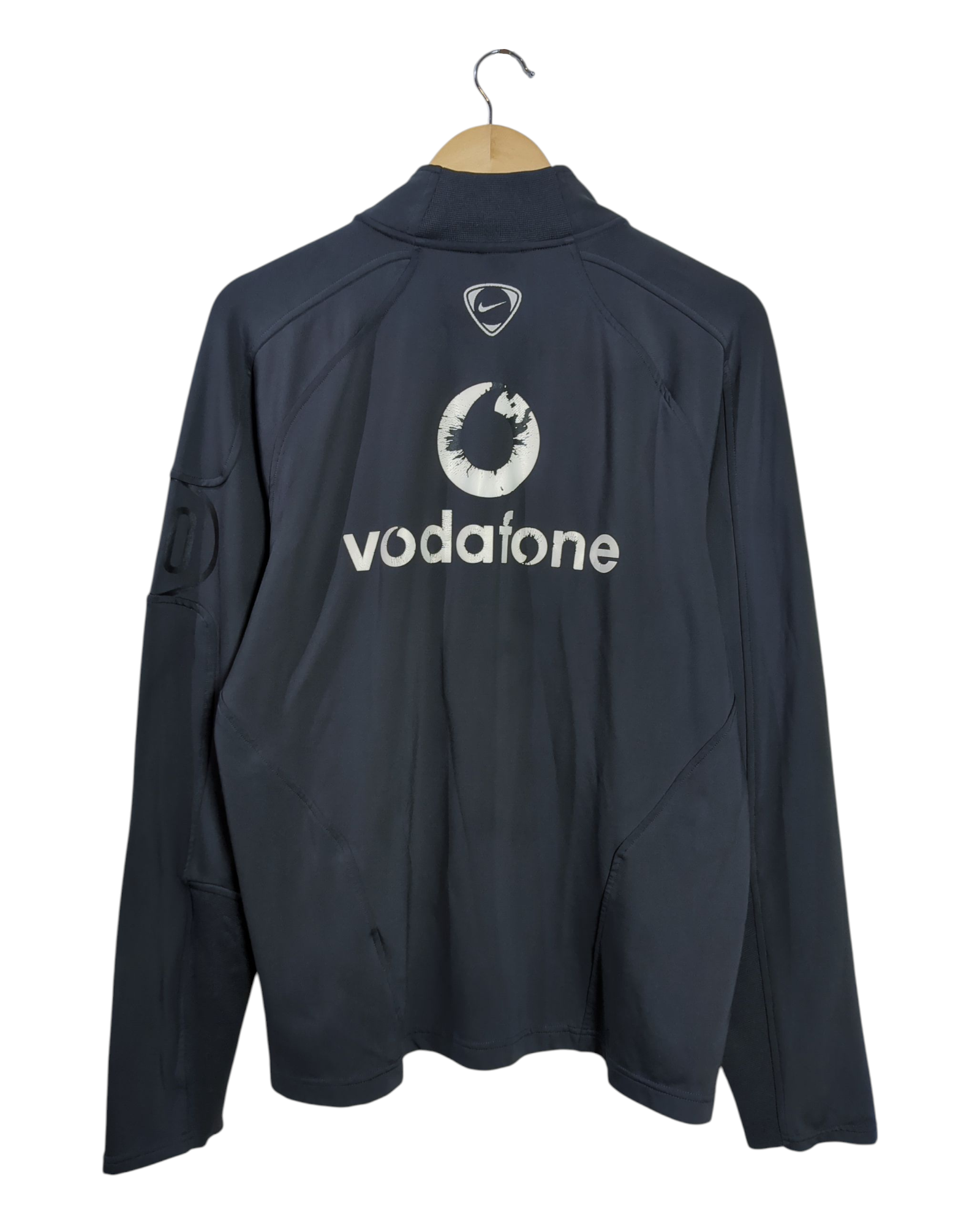 2005-06 Manchester United Nike 1/4 Zip Training Top - (L)