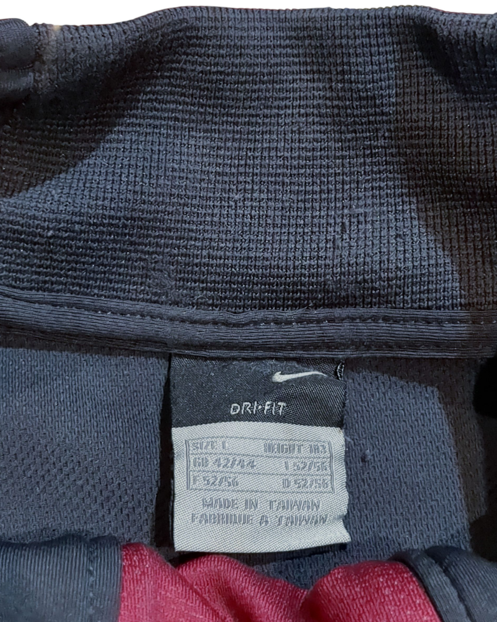 2005-06 Manchester United Nike 1/4 Zip Training Top - (L)