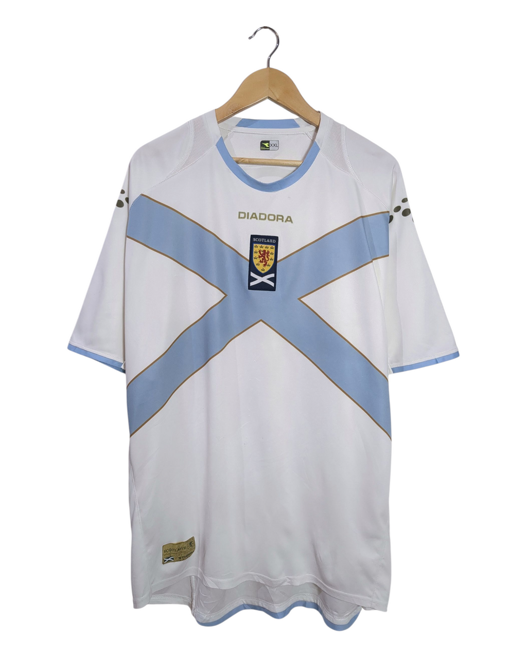2007-08 Scotland Diadora Away Shirt - (XL)